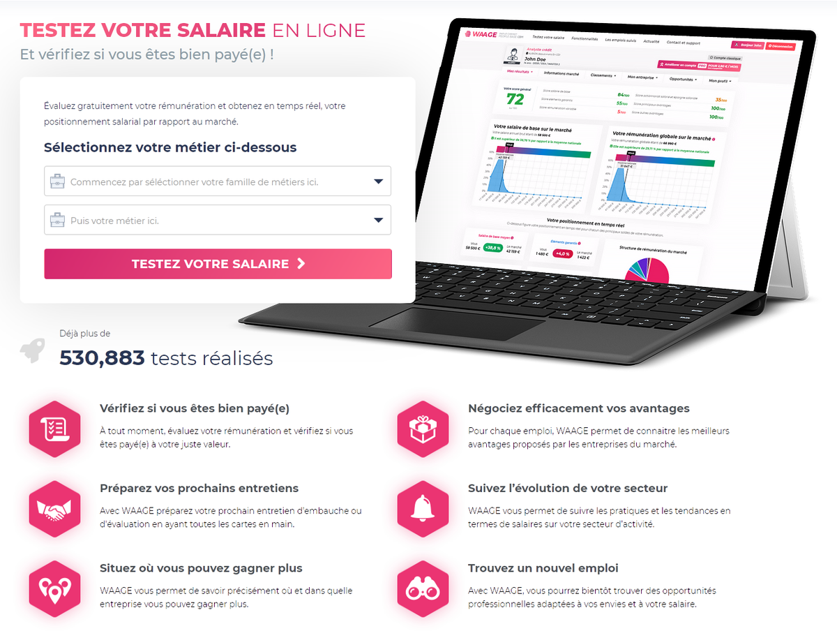 Évaluer son salaire