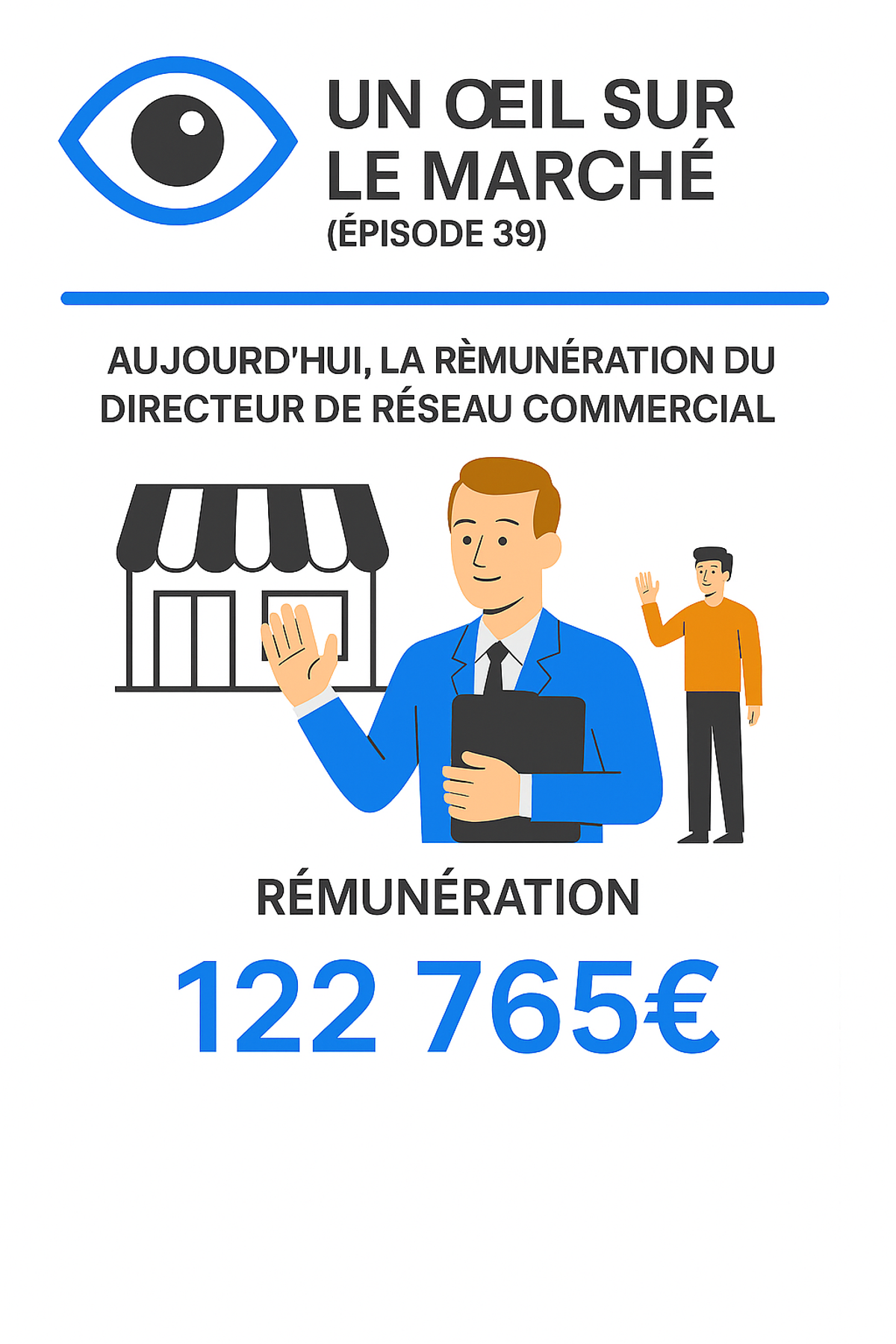 Un œil sur le marché (épisode 39) : aujourd’hui, la rémunération du Directeur de réseau commercial.