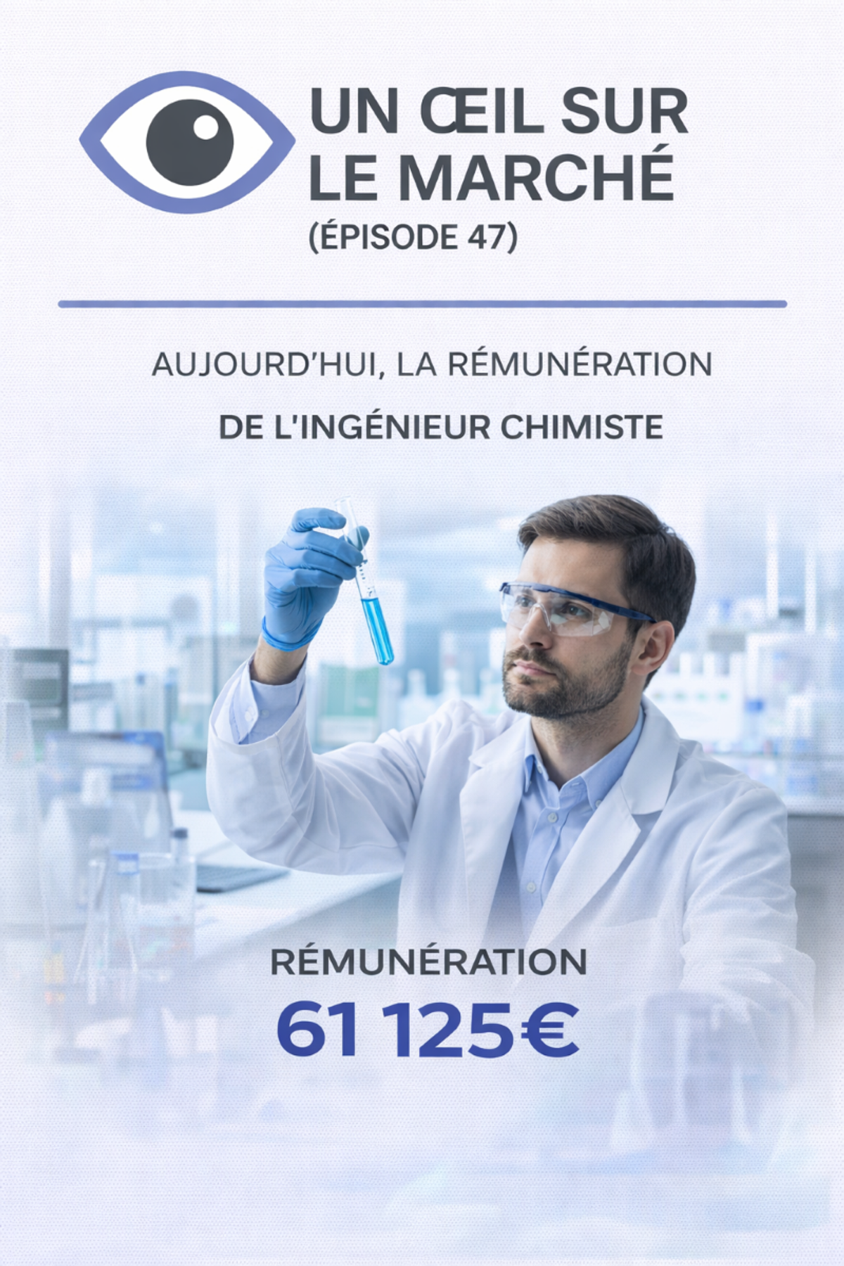 Un œil sur le marché (épisode 47) : la rémunération en 2026 de l’ingénieur chimiste.