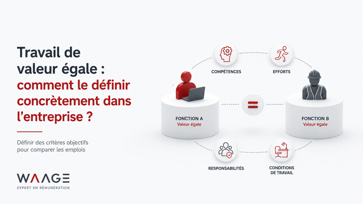 Travail de valeur égale : comment le définir concrètement dans l’entreprise ?