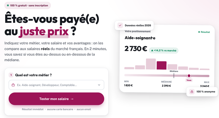 Lancement d'un nouveau simulateur de salaire en ligne gratuit