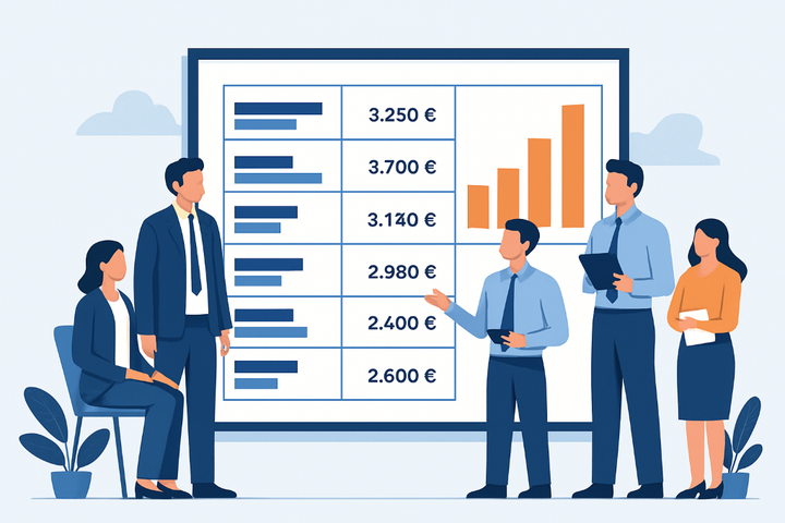 Grille salariale : définition, mise en place et bonnes pratiques